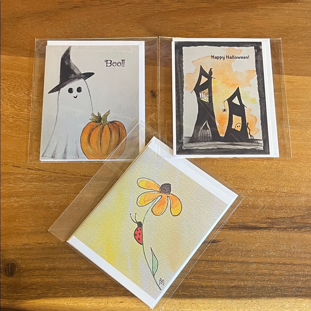 🎃 Halloween Greeting Card Set